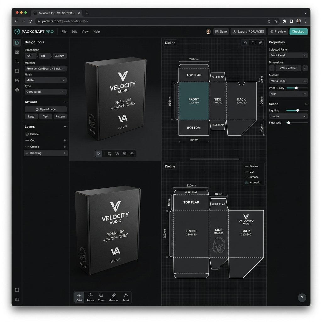 Packaging Box Configurator